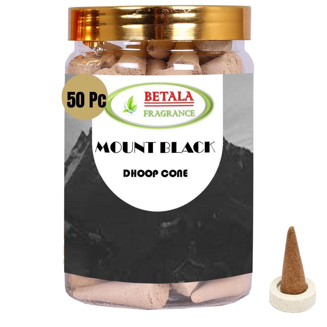 Mount Black Flavour Perfumed Dhoop Cones