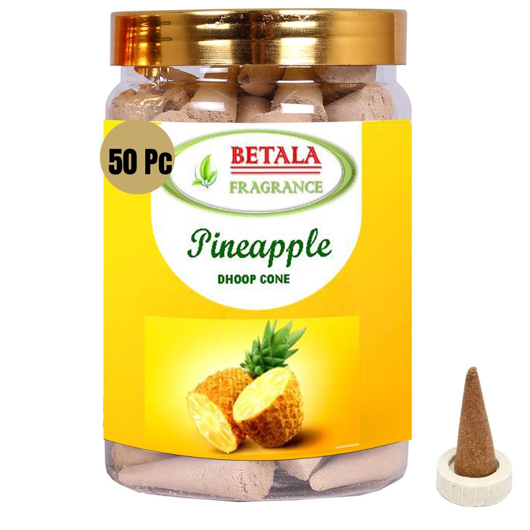 Pineapple Flavour Perfumed Dhoop Cones