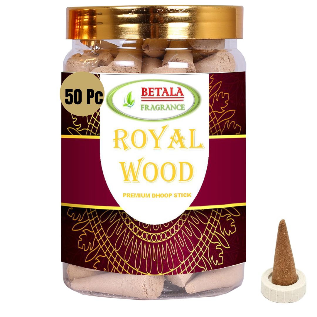 Royal Wood Flavour Perfumed Dhoop Cones