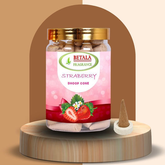 Strawberry Flavour Perfumed Dhoop Cones