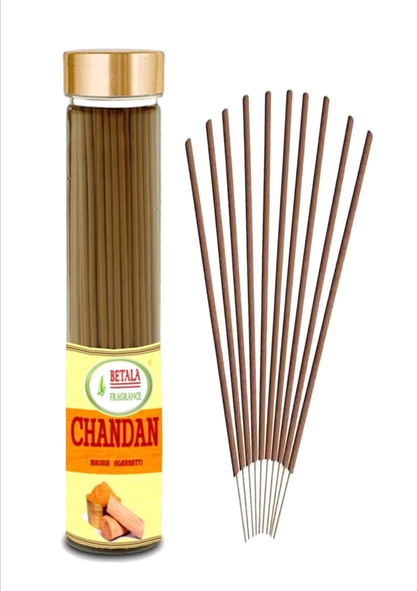 Chandan (Sandalwood) Flavour Masala Agarbatti - www.betalafragrance.com